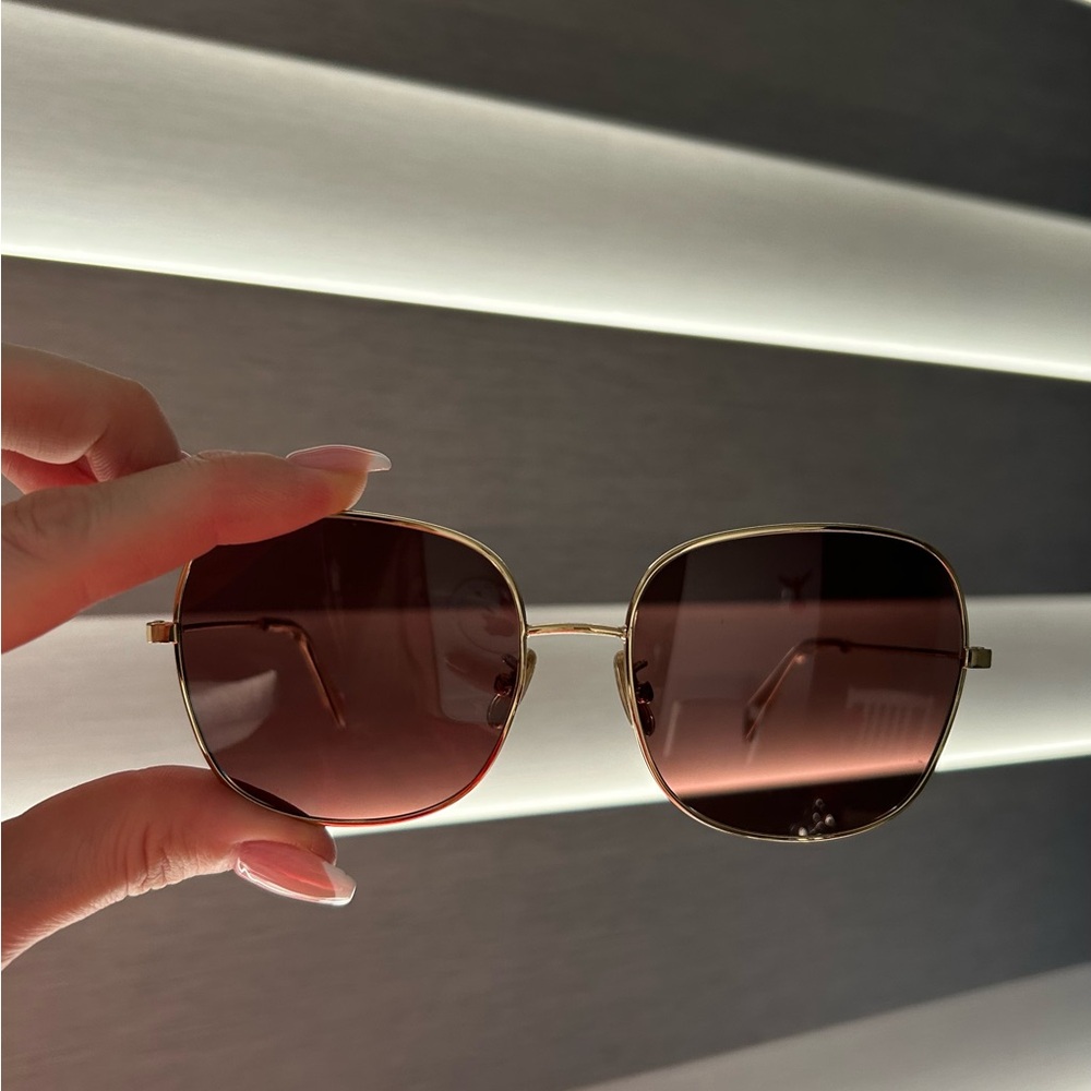 Authentic NEW Celine Square Aviator Sunglasses - Picture 8 of 8